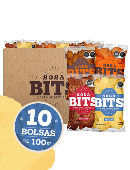 Combinadas (10 pzas. de 100 gr. c/u)