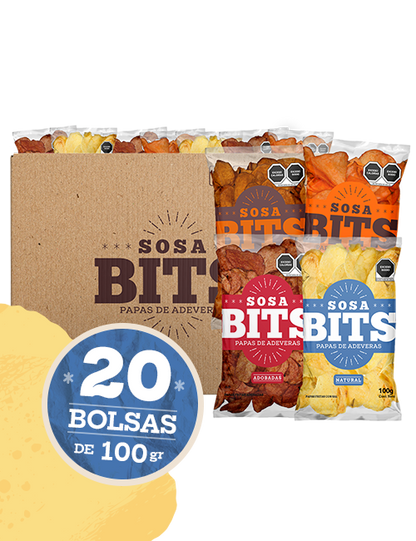 Combinadas (20 pzas. de 100 gr. c/u)