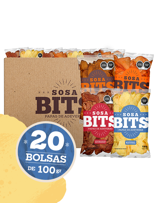 Combinadas (20 pzas. de 100 gr. c/u)