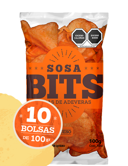 Queso - Caja de 1 kg. (10 pzas. de 100 gr. c/u)