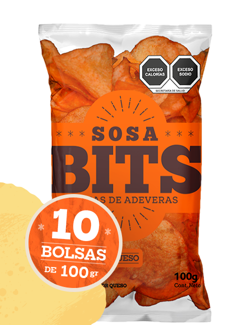 Queso - Caja de 1 kg. (10 pzas. de 100 gr. c/u)