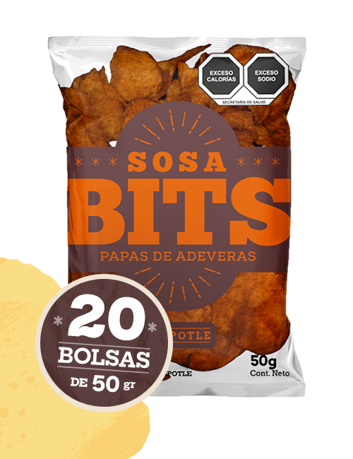 Chipotle - Caja de 1 kg. (20 pzas. de 50 gr. c/u)