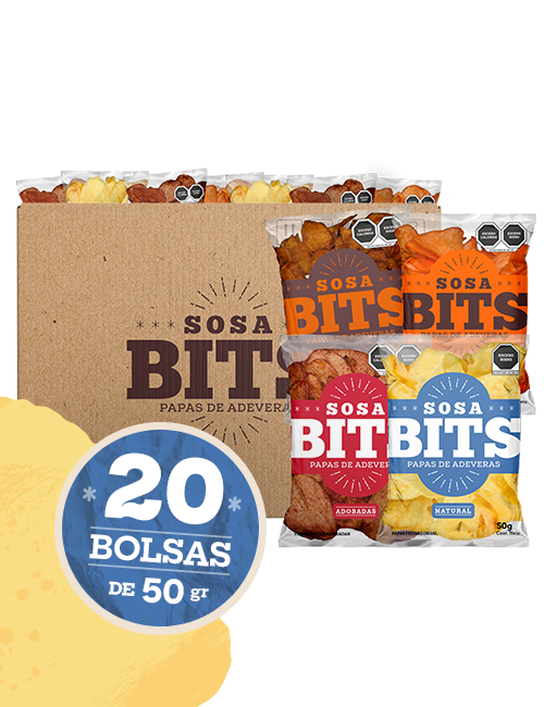 Combinadas (20 pzas. de 50 gr. c/u)