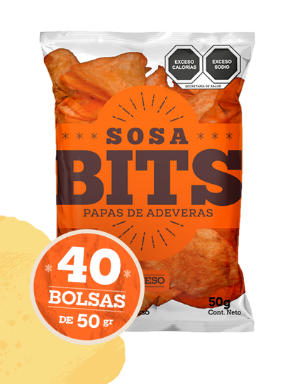 Queso - Caja de 2 kg. (40 pzas. de 50 gr. c/u)