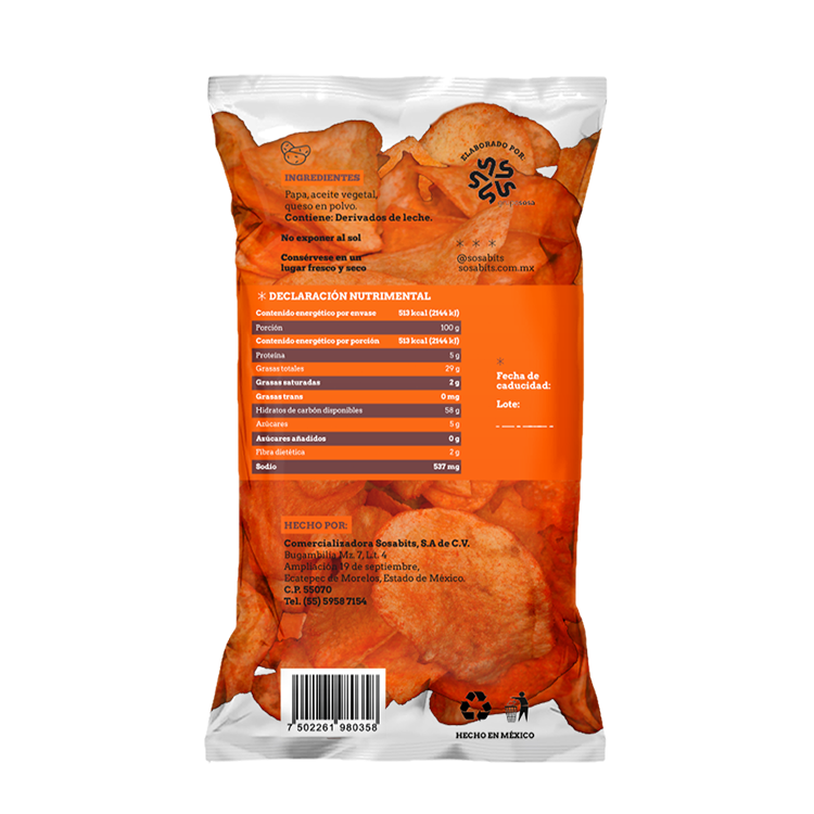Combinadas (10 pzas. de 100 gr. c/u)