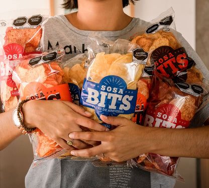 Caja con 1 kg de papas