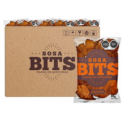 Chipotle - Caja de 1 kg. (20 pzas. de 50 gr. c/u)