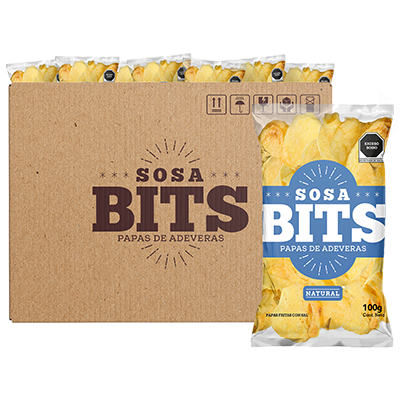 Natural - Caja de 1 kg. (10 pzas. de 100 gr. c/u)
