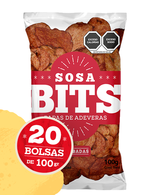 Adobadas - Caja de 2 kg. (20 pzas. de 100 gr. c/u)